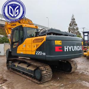 China Used Hyundai 22 Ton Excavator 220LC-9S Hydraulic Crawler Excavator on sale