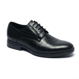China Durable Breathable Autumn Black Leather Dress Shoes on sale