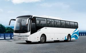  12m 50 Seater Diesel Travel Coach Buses King Long City Bus 330hp Engine Power Manufactures
