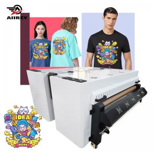 China 1.3m DTF Direct to Film Printing Machine dual Epson I3200 print heads for dtf Transfers on sale