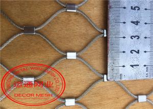 China Ferrule Type Architectural Wire Mesh Safety Net Architectural Metal Mesh on sale