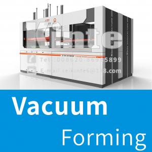 China Industrial Refrigerator Production Assembly Line ABS Vacuum Forming Machine on sale