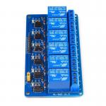 lot 6 channel relay module 6-channel relay control board with optocoupler
