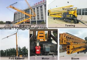  2ton Self-Erecting Construction Tower Crane For 3 Layers Low Rise Building Manufactures