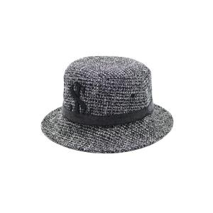 China Summer Women Men Fisherman Bucket Hat Foldable 58cm Grey Color on sale