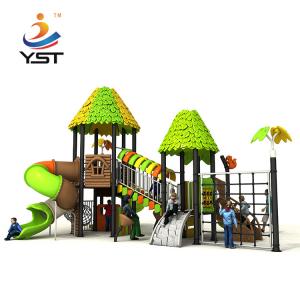 China Amusement Park Free Play Outdoor Playground Slides Equipment Surfact Mounting on sale
