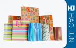 Custom Cardboard Shopping Bags / Custom Printed Paper Carrier Bags For Clothing