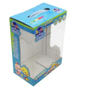  Printed Recycled F-Flute Corrugated Cardboard Toy Boxes Window Carrier Packaging Manufactures