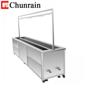  ROHS 3000W Ultrasonic Blind Cleaner , 160liter Ultrasonic Blind Cleaning Equipment Manufactures