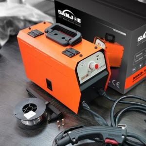 China Gasless Welder MAG Mini 100A Flux Core Wire Welding Machine MAG135 One Knob Control on sale