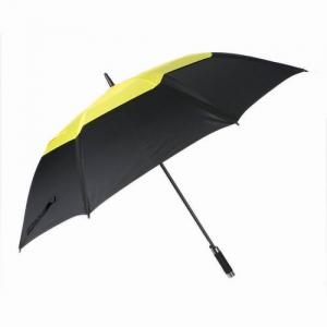  Automatic Open Double Canopy Golf Umbrella Wind Resistant Black Net Durable Manufactures