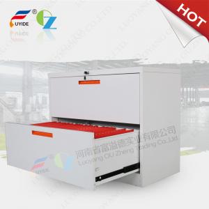  Lateral filing cabinet FYD-KK001 With 2 drawer,KD strucure,Powder coating,white color Manufactures