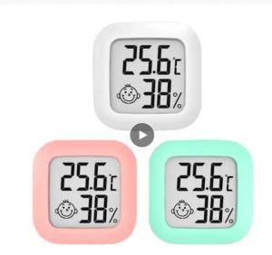 China Mini Indoor LCD Digital Room Thermometer Hygrometer Gauge Sensor Humidity Meter on sale