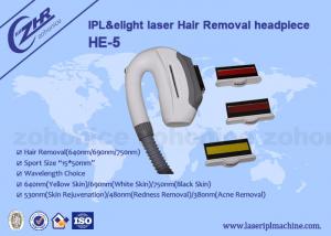  IPL &  E - Light Hair Removal Laser Handle Piece Big Spot Size 15*50mm Manufactures