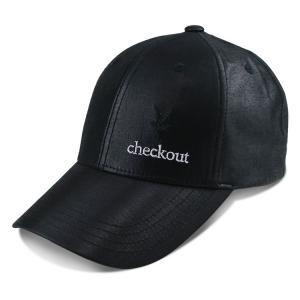  Unisex Black Sports Dad Hats 6 Panel Fashion Design Leather Material Manufactures