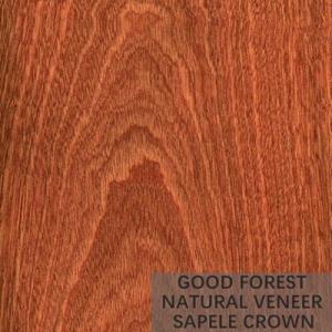 China Natural Sapele Wood Veneer Figured Wood Grain Veneer For Decoration on sale
