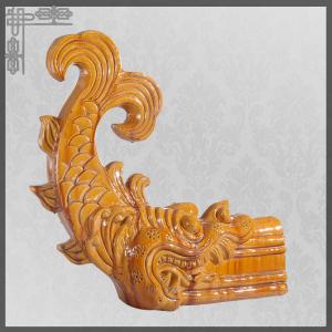  Curved Cornices Decorative Roof Tile Chinese Feiyan Architectural Ornaments Manufactures