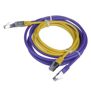 China RJ45 3 Ftp Cat6 Ethernet Cable CAT6 Ethernet Lan Cable For Security on sale
