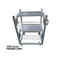 China Durable aluminum frame PANASONIC CM402, CM602, and NPM Feeder Cart, 2 layers and 30 feeder slots in each layer for sale