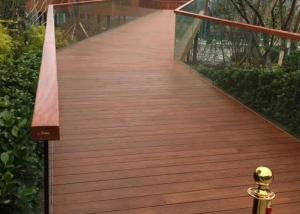  Eco Poly Bamboo Deck Tiles 1220 Kg/M³ Density With Low Expansion Rate Manufactures