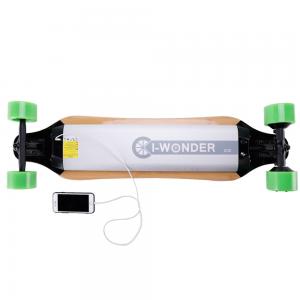  Remote Control Adult Electric Skateboard 4 Wheel With 360w DC Brushless Motor Manufactures