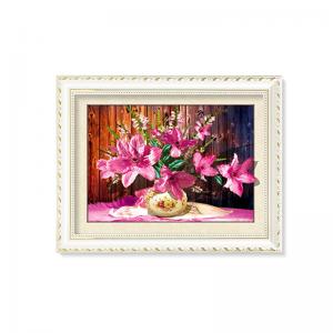 Idyllic Scenery 3D Lenticular Pictures Full Colour Printing For Hotel