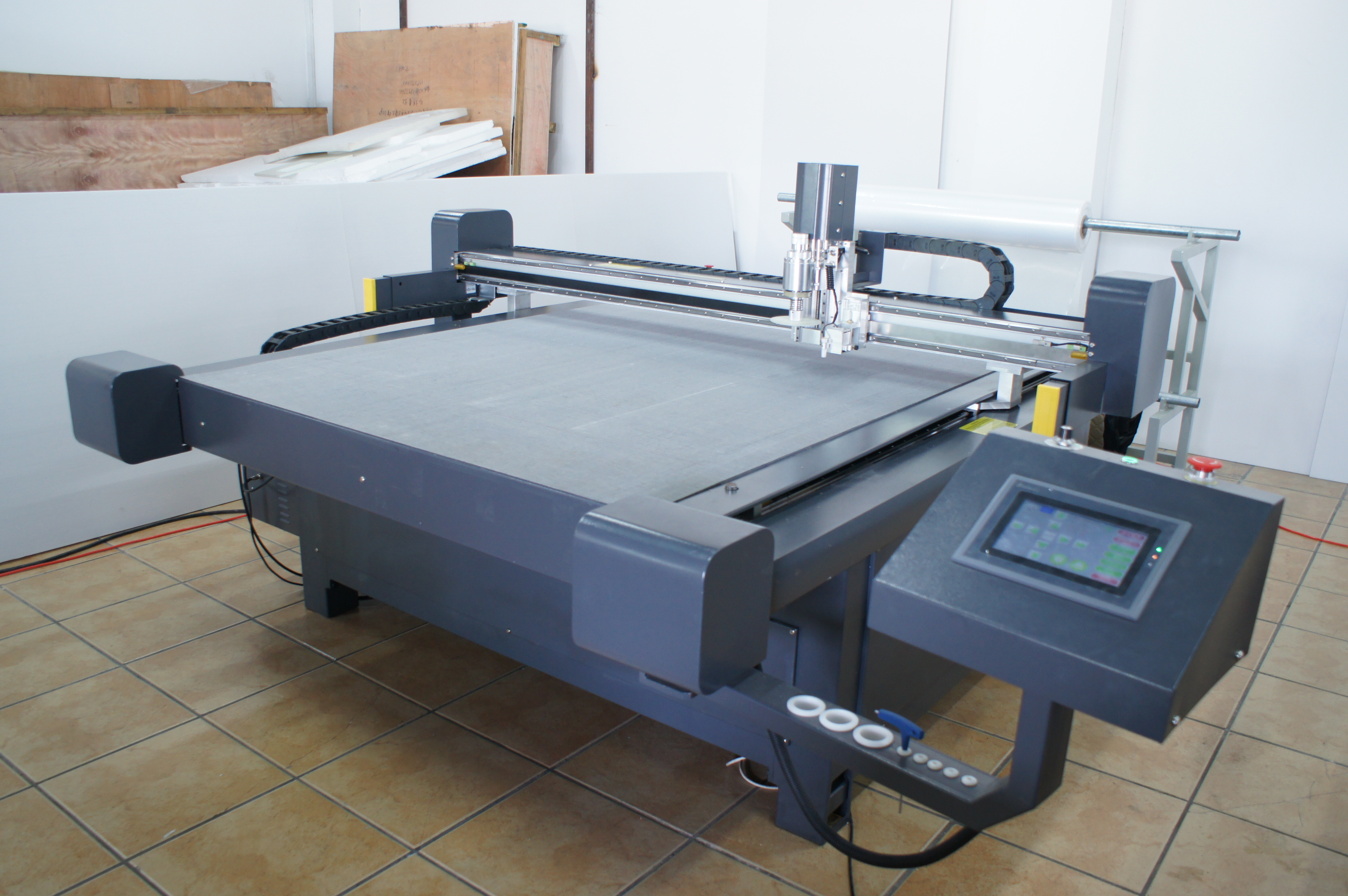 corrugated sample cutter machine