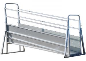 Outdoor 3m Portable Loading Chute With Dual Pin Locking System Smooth Surface Manufactures