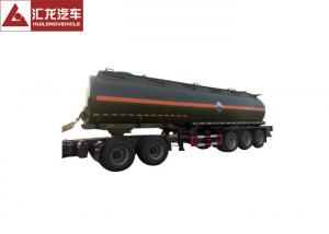  3 Axle  33cmb Chemical Tank Trailer For Ammonium Hydroxide Long Life Span Manufactures