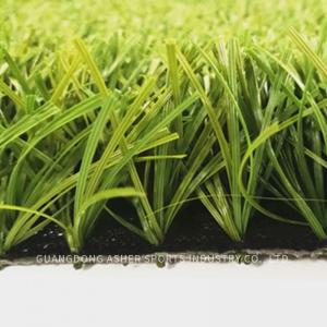 China All Weather Resistant Artificial Football Pitches Stem Shape Grass Turf Type on sale