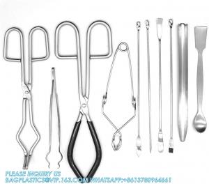 China Labwares Essential Lab Tools Starter Pack - Crucible Beaker Tongs Lab Spatula Scoop Spoon Test Tube Clamps Sterilizer on sale