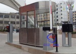 China Waterproof Outdoor Indoor Stainless Steel Prefab Guard House , Noise Protection Park Toll on sale