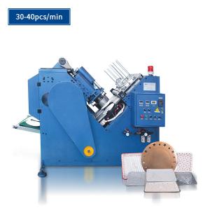  Embedded Disposable Plate Making Machine 3.7kw With Two Working Stations Manufactures
