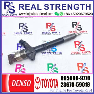  Common Rail Diesel Injector 095000-8060 095000-9770 23670-5104 for Toyota LandCruiser 1VD-FTV 70 Series Manufactures