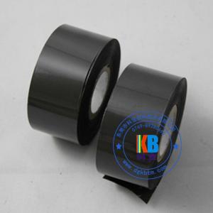 China Hot stamping foil machine use expiry date batch number printing fc3 30mm*100m black date coding ribbon on sale