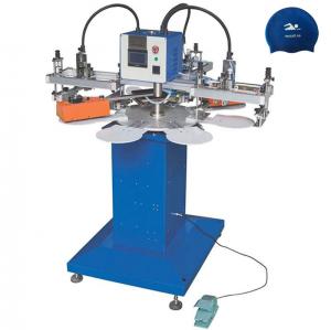  Semiautomatic 250kg Flat Screen Printing Machine for Silicone Swimming Cap Manufactures