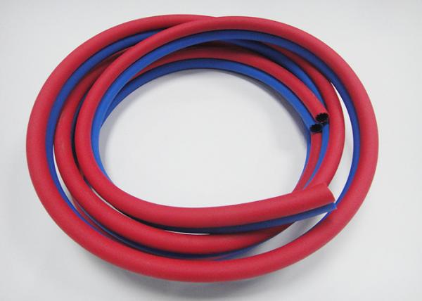 Quality PVC Twin Weld Oxygen Acetylene Hose Pipe Flexible Steam Braided Hose Pipe for sale