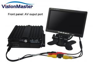 Fuel Tank Monitoring GPS Mobile DVR With 1080P IP Camera 2 Channels Outputs