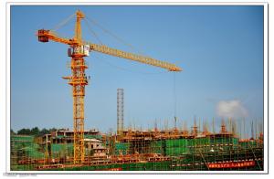  Self Erecting Construction Tower Crane With Steel Structure 4.25 - 80 m/min Hoisting Speed Manufactures