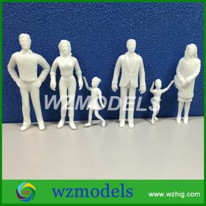  2017 new 1:25  7cm high Architectural Scale Model Figure White Figure Passenger figure for Model Train Layout Manufactures