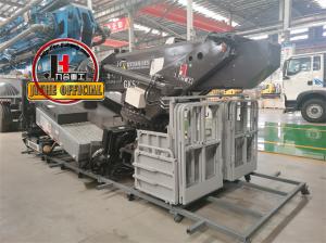 China Telescoping Work Platform Aerial Work Platform JIUHE Bucket Lift Truck 29m Articulated Boom Truck on sale
