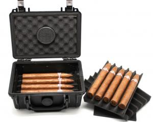  Travel Humidor Plastic Cigar Case Waterproof IP67 Manufactures