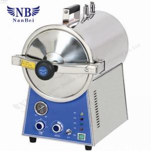 China Table Type Steam Autoclave Machine 0-60 Min Timer CE Certification on sale
