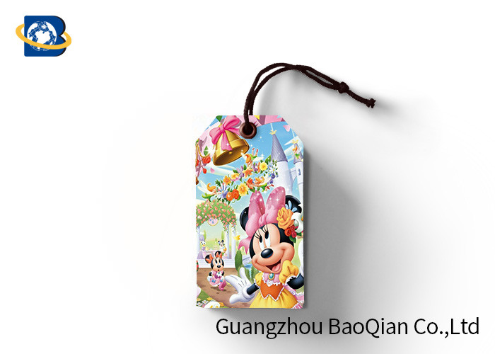Eco - Friendly Custom Printed Hang Tags Toy Hangtag Hard Plastic Material 3D Image