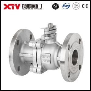  Xtv GOST Carbon Stainless Steel Flanged Ball Valve PN10-40 Perfect for High Flow Rate Manufactures