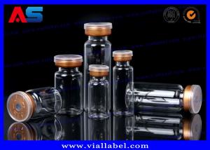  Laboratory Reagent Bottle Glass 3ml With Stopper And Plastic Cap 100pcs / Lot Manufactures
