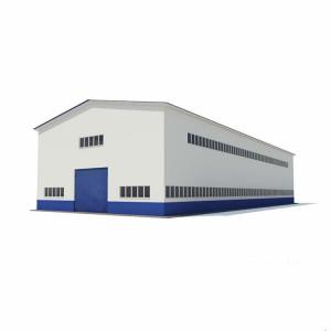  Fireproof Structural Purlin Prefabricated Steel Warehouse For Outdoor Manufactures