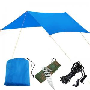 China Outdoor Camping Beach Sunshade Sky Tent, Beach Canopy Tent Sun Shade, Gradient Beach Canopy, Stability Upgraded tent on sale