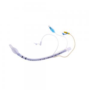 China Hospital Medical Cuffed Reinforced Drug Injectable Endotracheal Tube With Suction Tube on sale
