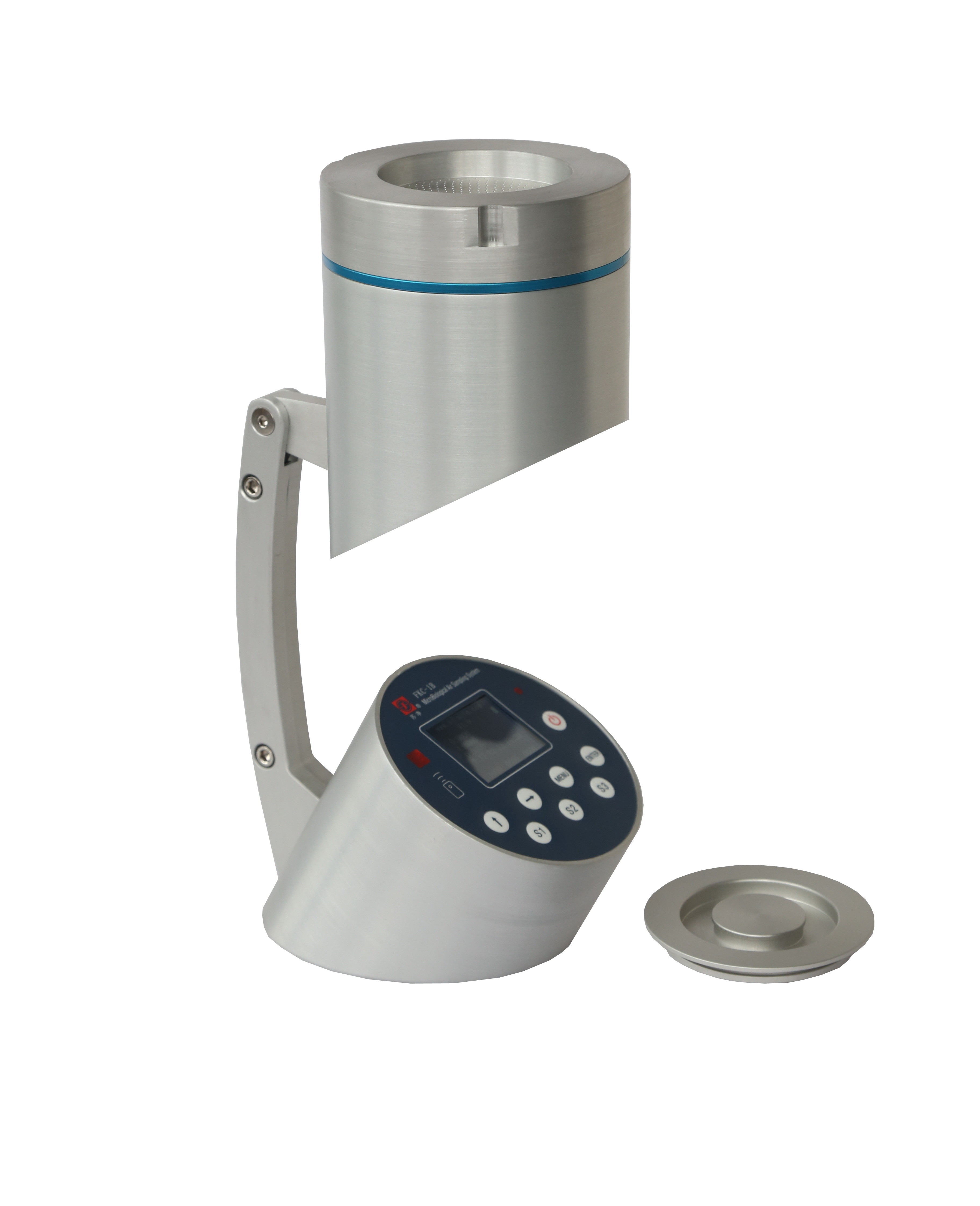 Wireless Controller Cleanroom Viable Microbial Air Sampler FKC-IB